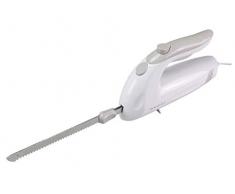 BEPER BP.790 Coltello Elettrico da Cucina, Coltello per Carne, Pane, Surgelati, Formaggi, Frutta e Verdura, Lama Doppia in Acciaio Inox, Lame Estraibili, Interruttore di Sicurezza, Electric Knife