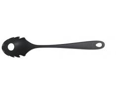 Fiskars Servispaghetti, Lunghezza: 28,5 cm, Plastica, Essential, Nero, 1023805