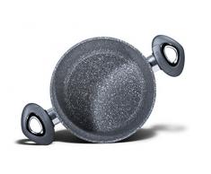 Aeternum Madame Petravera Plus Pentola, Alluminio, Pietra, 20 cm