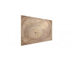 ALLboards Bacheca magnetica in metallo per ogni tipo di magnete, bacheca magnetica da scrivere + 4 pennarelli, 10 magneti e spugna inclusi nella confezione, motivo: alberi, 90 x 60 cm