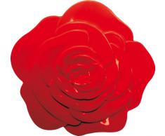 ZAK Designs 0078-0901 - Sottopiatto a Forma di Rosa, Colore: Rosso