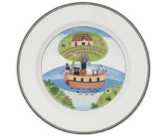 Villeroy & Boch Design Naif Piatto Dessert Arca di Noe, 21 cm