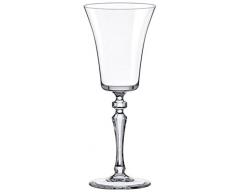 Rona-Set di 6 bicchieri in cristallo da Vino Grande-Bicchieri da liquore a gambo alto