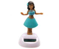 Puckator FF44 - Soprammobile alimentato ad energia solare, a forma di ballerina polinesiana 6 x 6 x 10 cm