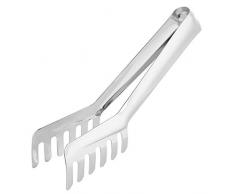 Pinze for Spaghetti da Cucina in Acciaio Inox, Pinza da Cucina, Clip for Pasta, Forchettone per Spaghetti, Accessori Cucina 22× 4× 2,5cm,Molla per Spaghetti Mestolo Pinza Insalata