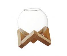 Bicchiere Da Cocktail Bicchiere Da Vino con Cremagliera Bicchiere Da Bar Trasparente Regalo Bicchiere Da Degustazione con Sfera Rotonda Bicchiere Da D, 370 ml