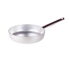Pentole Agnelli ALMA1112 Padella Dritta Per Friggere Spessore 3 Millimetri Con Manico Tubolare Inox, Diametro 20 cm