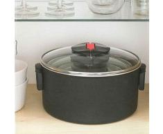 Ballarini Click&Cook Casseruola, Composto, Nero, 16 cm