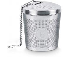 Buntfink Infusore per tè in acciaio inox, colino per teiera, filtro da tè molto fine per bustine di tè sfuse