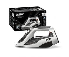 Imetec Zerocalc Ferro da Stiro Z3 3700, Tecnologia Anticalcare, Piastra Ceramica ad Alta Scorrevolezza, 2400W, Colpo Vapore 160 G, Dispositivo Antigoccia Tecnologia a Risparmio Energetico