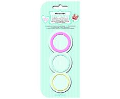 SWEETLY DOES IT - Anelli Guida per mattarello Antiaderente, in Silicone, Multicolore