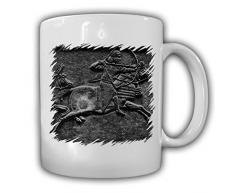 A & # x161; & # x161; UR -B & # X101; ni APLI König Assyr ASSY elettrica Herrscher caccia Archeologia ausgrabung relitto libreria Ninive anticato – Tazza da caffè # 16523
