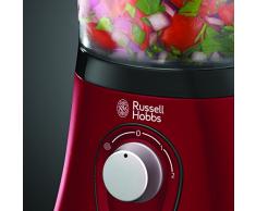 Russell Hobbs 19006-56 Frullatore, 1.5 Litri, 750 Watt, 2 Velocità, Rosso