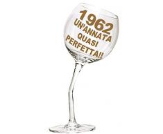 Bombo Bicchiere Calice storto per compleanno 60 anni