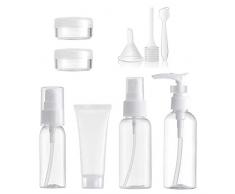 Kit Liquidi Aereo Flaconi da Viaggio sotto-Bottiglia Dimensioni Viaggio Dispensatore di emulsione liquida Kit Bottiglia da Viaggio