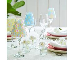 Fame 62530 Set di 6 Bicchieri da Vino di Degustazione