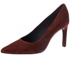 Geox D Faviola C, Pompa Donna, Vino, 40 EU