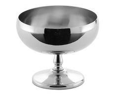 Piazza 473600 Acciaio Coppa per Gelato e Macedonia, 11cm Diametro