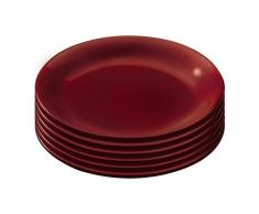 Kuhn Rikon, Set per fonduta al formaggio, 15 pz. (incl. 6 piatti e 6 forchette)