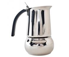 Bialetti Kitty Moka in acciaio INOX da 2 tazze colore: Nero