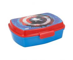 Porta Pranzo Rettangolare | Captain America Icon
