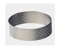 De Buyer 3099.03 - Tagliapasta perforato con bordo dritto, in acciaio INOX, rotondo