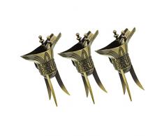 DOITOOL Tazza Tazza Di Rame Antico Arredamento Per Ufficio Arredamento Arredamento Vintage Decorazione Per Ufficio Tazza Antica Decorazione Della Tavola Tè Metallo In Lega