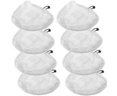 Spares2Go - Panno in microfibra per Vileda Hot Spray e pulitrice a vapore Vida, (confezione da 2, 4, 6 o 8) 8 Steam Cover Pads