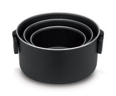 Ballarini Click & Cook Casseruola, 2 Maniglie, Compuesto, Nero, 20 cm