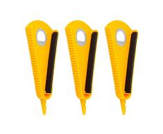 KINHARD 3 Pezzi Apri Barattoli, 4 in 1 Apriscatole Multifunzione per Aprire il Nuovo Coperchio Ermetico, Apriscatole Manuale per Bambini, Anziani e Artrite