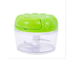 Mini spremiaglio manuale , Tritatutto per cipolla per frutta e verdura , Miscelatore, tritatutto da cucina , Per insalata Carne Aglio Noci Frutta Erbe.