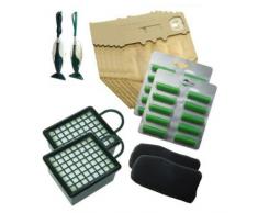 GE.RA SACCHETTI FOLLETTO VK130 VK131 + 20 PROFUMI + 4 FILTRI KIT QUALITÀ TOP