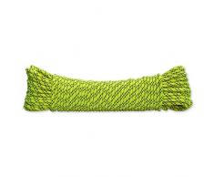 GVNCO Corda per Arrampicata su Roccia, 10M/20M/30M 6mm Corda di Presa Ombrello in Nylon Cavo Stendibiancheria Bundle (Colore : Verde, Dimensioni : 20m)