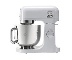 Kenwood KMX750AW Impastatrice Planetaria, 1000 W, 61 Decibel, Acciaio, plastica, Bianco