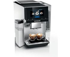 Siemens, macchina per caffè espresso completamente automatica, EQ. 700, iSelect Display, coffeeWorld, contenitore per latte integrato, Home Connect, acciaio inossidabile/bianco, TQ705R03 integrale