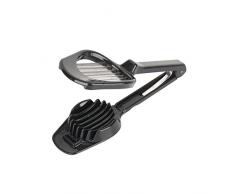 Affetta Uovo, 19x7,5 CM Affetta Uovo per Uova Sode Kiwi Frutta Banana Affettatrice Fragola, Cibo Morbido e Prosciutto Attrezzo da Bar Cucina di Casa