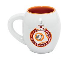 Joy Toy BB-8 Tazza Ovale, Ceramica, Multicolore, 10.00x10.00x11.00 cm