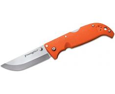Cold Steel Coltello 20NPJ Finn Wolf con lama in acciaio AUS-8 da 8,9 cm e impugnatura in Griv-EX arancione