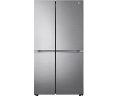 LG GSBV70PZTM Frigorifero Americano Side by Side Total No Frost con Congelatore, 655 L, Door Cooling, Linear Cooling, Multy Air Flow, Compressore Smart Inverter - Frigo con Freezer