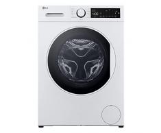 LG F2WM308S0E Lavatrice a Carica Frontale 8kg, 1200 giri/min, Serie M2, Lavaggio a Vapore, Allergy Care, Lavaggio Rapido, 15 programmi, Libera Installazione, Bianca