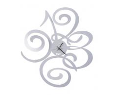 OROLOGIO DA PARETE FILOMENA LINEA LOVE DESIGN ARTI E MESTIERI COLORE ALLUMINIO