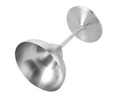 BESTonZON Bicchiere Di Vino In Acciaio Inossidabile Bicchieri Di Vetro Bicchieri Martini Tazza Dessert Calice Bere In Metallo Calici Di Liquore Calice Festa Calici Cocktail