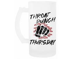 Wigoro Throat Punch Thursday Birra Tazza Bicchiere Trasparente Beer Mug