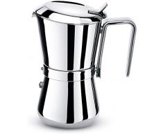 Giannini Caffettiera Giannina Restyling 3/1 tazza Acciaio inox Adatta allinduzione Made In Italy