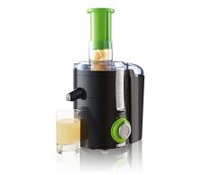 Princess Centrifuga Elettrica per Frutta e Verdura 202040, 250 W, 0 Decibel, plastica, 2 velocità, Nero