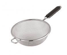 Paderno Colino a Rete â Scolapasta con manico Abs antiscottatura, ideale per filtrare, scolare e setacciare, rete in acciaio Inox, diametro 20 cm
