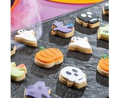 Decora 0255090 Set 6 Mini Tagliapasta Halloween 3/5 X H 2,2 Cm