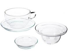 Trendglas Tea Time II Tazza da tè 0,3 l, incluso filtro in vetro