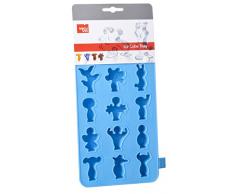 Cilio Party People - Forma per cubetti di ghiaccio, colore: Blu