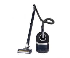 Shark CZ250EUT, compatta Aspirapolvere a Cilindro Senza Sacco, Blu e Argento